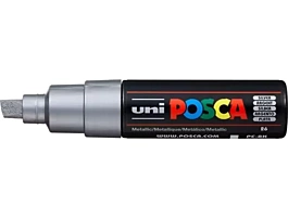 Posca Uni PC8K Thick Marker Silver 