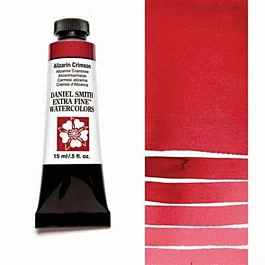 Daniel Smith Extra-Fine Alizarin Crimson Watercolour, S.1 tube, 15ml