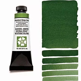 Daniel Smith Extra-Fine Chromium Green Oxide Watercolour, S.1 tube, 15ml