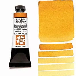 Watercolour Extra Fine Monte Amiata Natural Sienna tube S.1 Daniel Smith 15ml
