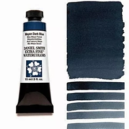 Mayan Dark Blue Extra-Fine Watercolour, S.3 tube, Daniel Smith, 15ml