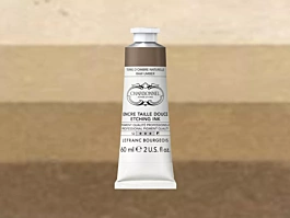 Tinta para Grabado Tierra Sombra Natural 60ml Lefranc Bourgeois