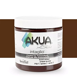 Tusz do grawerowania Burnt Umber Akua Intaglio Speedball 236ml