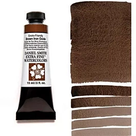 Daniel Smith Eco-Friendly Extra-Fine Watercolour, Brown Iron Oxide, S.2 tube, 15ml