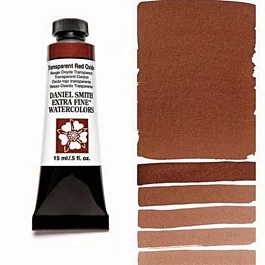 Daniel Smith Extra-Fine Transparent Red Oxide Watercolour, S.1 tube, 15ml