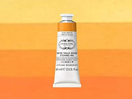 Tinta para Grabado Amarillo Albaricoque 60ml Lefranc Bourgeois