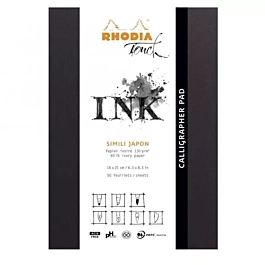 Bloc Calligrapher Pad Rhodia A5+ Retrato 130g