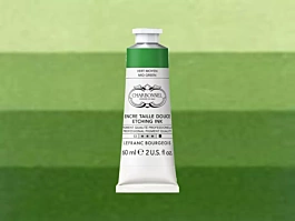 Tinta para Grabado Verde Medio 60ml Lefranc Bourgeois