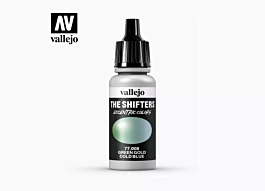 Pintura modelismo 008 Green Gold Cold Blue Eccentric Colors The Shifters Vallejo 17ml