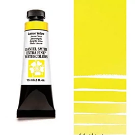 Daniel Smith Extra-Fine Watercolour, Lemon Yellow, S.1 tube, 15ml
