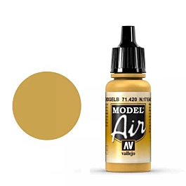 Pintura modelismo 420 Amarillo Tierra Model Air Vallejo 17ml