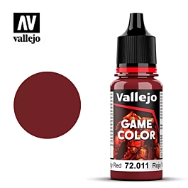 Pintura modelismo 011 Rojo Visceral Game Color Vallejo 17ml