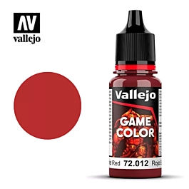 Pintura modelismo 012 Rojo Escarlata Game Color Vallejo 17ml