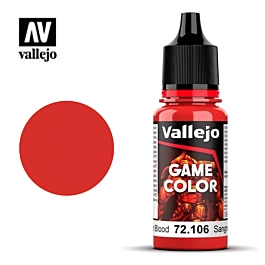 Pintura modelismo 106 Sangre Escarlata Game Color Vallejo 17ml
