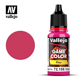 Pintura modelismo 158 Fluor Magenta Game Color Vallejo 17ml
