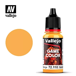 Pintura modelismo 110 Naranja Atardecer Game Color Vallejo 17ml
