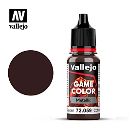 Pintura modelismo 059 Cobre bruñido Game Color Vallejo 17ml