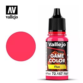 Pintura modelismo 157 Fluor Rojo Game Color Vallejo 17ml