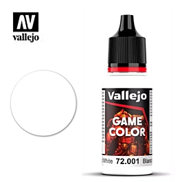 Pintura modelismo 001 Blanco Calavera Game Color Vallejo 17ml