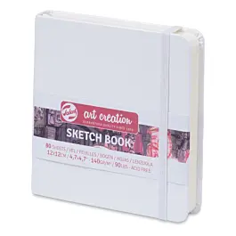 Cuaderno Sketch Book Blanco ArtCreation 140g/m² 12x12cm