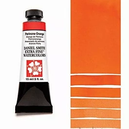 Watercolour Extra Fine Perinone Orange tube S.3 Daniel Smith 15ml