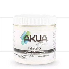 Tusz do grawerowania Opaque White Akua Intaglio Speedball 236ml