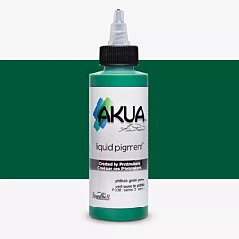 Pigmento líquido Phthalo Green Yellow Akua Speedball 118ml
