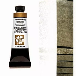 Acuarela Extrafina Interference Gold tubo Daniel Smith 15ml