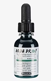 Schmincke Aqua Drop Flüssiges Aquarell Jadegrün 550 30ml