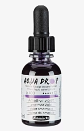Schmincke Aqua Drop Flüssiges Aquarell Amethystviolett 400 30ml