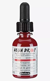 Schmincke Aqua Drop Flüssiges Aquarell Krapprot 340 30 ml