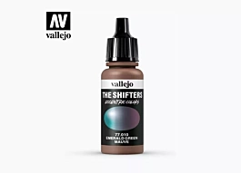 Pintura modelismo 010 Emerald Green Mauve Eccentric Colors The Shifters Vallejo 17ml