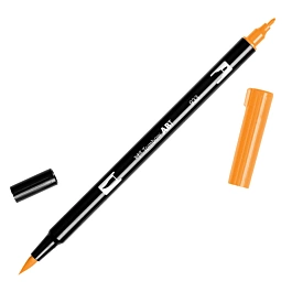 Tombow ABT Dual Brush Pen Orange 933 