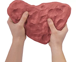 Pasta de Modelar Air Dry Terracota Jovi 1000g