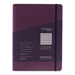 Quaderno a spirale Vino EcoQua Plus Fabriano A5 90gr/m² a righe