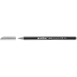 Marqueur Edding gris argenté 1200 pointe fine