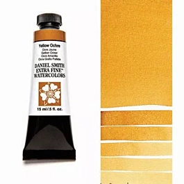 Watercolour Extrafine Yellow Ochre tube S.1 Daniel Smith 15ml