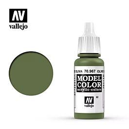 Farba modelarska 967 zielona oliwka Model Color Vallejo 17ml