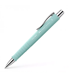 Poly-Ball Faber-Castell Caribbean Blue Ballpoint Pen
