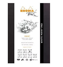 Bloc Maya Pad Blanco Cross N Dot Rhodia A5