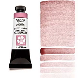 Potter's Pink Extra-Fine Watercolour, S.3 tube, Daniel Smith, 15ml