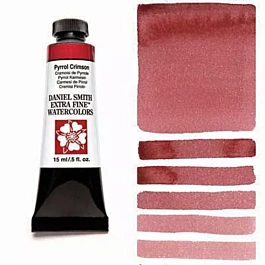 Daniel Smith Extra-Fine Watercolour, Pyrrol Crimson, S.2 tube, 15ml