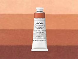 Tinta para Grabado Tierra Siena Tostada 60ml Lefranc Bourgeois
