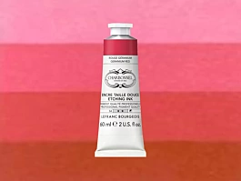 Tinta para Grabado Rojo Geranio 60ml Lefranc Bourgeois