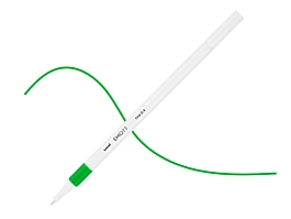 Rotulador Calibrado Emott 133 Verde Uni-Ball 0.4mm