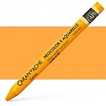 Cera 020 Oro giallo Neocolor II Aquarelle Caran D'Ache