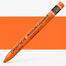 Cera 050 Rosso Arancio Neocolor II Aquarelle Caran D'Ache