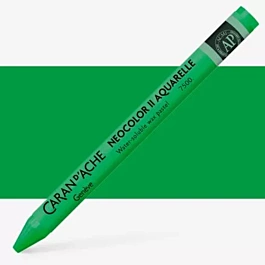 Cera 210 Verde Smeraldo Neocolor II Aquarelle Caran D'Ache