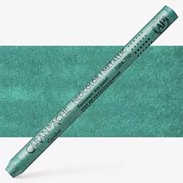 Cera 710 Verde phtalo metálico Neocolor I Caran D'Ache