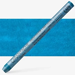 Cera 162 Azul phtalo Metálico Neocolor I Caran D'Ache